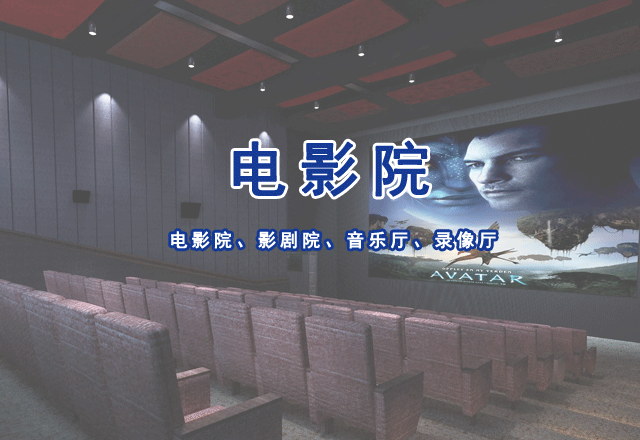 電影院、影劇院、音樂(lè)廳、錄像廳
